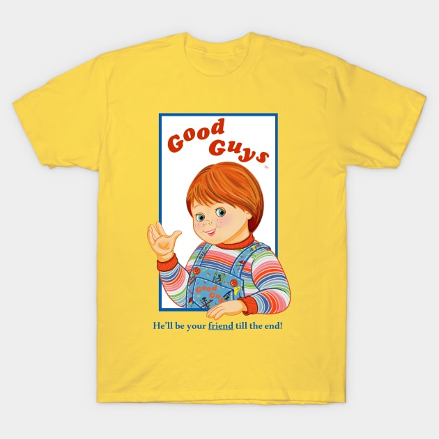 Child's Play - Good Guys - Chucky T-Shirt by Ryans_ArtPlace